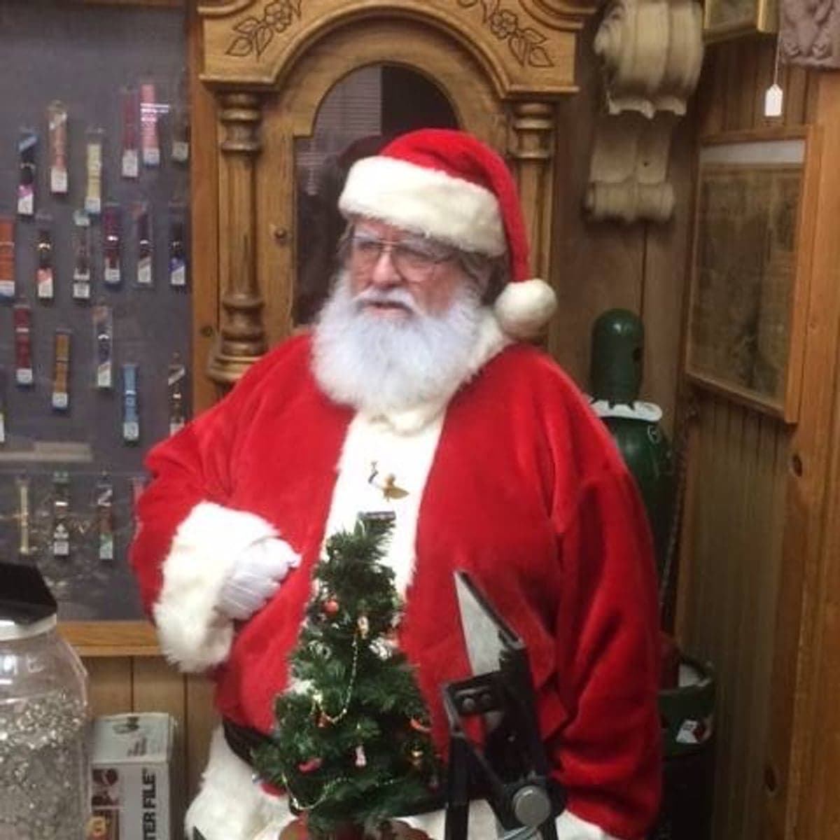 Dennis Keefe, Santa Claus